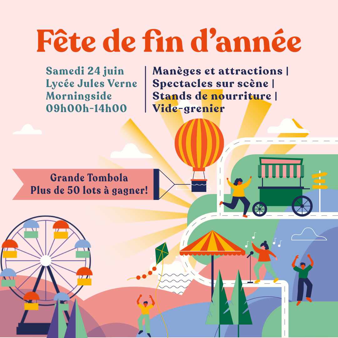 End of year fair at Lycée Francais Jules Verne